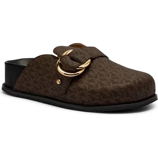 Michael Kors Mule Jaden z dodatkiem skóry - Klapki i japonki damskie - miniaturka - grafika 1