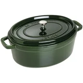 Garnki - Staub Cocotte 31 cm zielony 40509-365-0 - miniaturka - grafika 1
