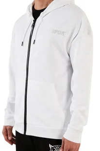 Bluza męska Plein Sport C-Neck biała rozpinana z kapturem-M - Bluzy męskie Bluza męska Plein Sport C-Neck biała rozpinana z kapturem-M - Bluzy męskie - miniaturka - grafika 1