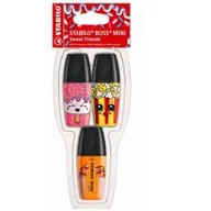 Zakreślacze - Stabilo Zakreślacz Mini 3kol 07/03-58 Wb - miniaturka - grafika 1