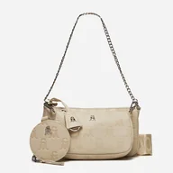 Torebki damskie - Torebka crossbody damska Steve Madden SM13000920 Beżowa (8720857320619). Torebki i torby - miniaturka - grafika 1