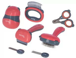 KERBL Zestaw do pielęgnacji 7 in 1 dla kota - Szczotki i furminatory - miniaturka - grafika 4