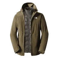Kurtki i kamizelki sportowe damskie - Kurtka The North Face Thermoball Eco TriClimate Jacket 0A7UL5Y001 - zielona - miniaturka - grafika 1