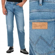 Spodnie męskie - Wrangler FRONTIER RELAXED Fly Away LUŹNE PROSTE BLUE DżINS W36 L32 - miniaturka - grafika 1