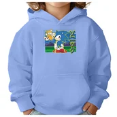 Bluzy dla dziewczynek - BLUZA DZIECIĘCA SONIC 134-140 DLA DZIEWCZYNKI CHŁOPCA PREZENT - miniaturka - grafika 1