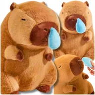 Maskotki i pluszaki - KAPIBARA ŚPIĄCA PLUSZAK ZABAWKA MASKOTKA PLUSZOWA PRZYTULANKA MIĘKKA 24 CM - miniaturka - grafika 1