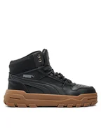 Buty dla chłopców - Puma Sneakersy Rebound Abrupt Jr 398874 02 Czarny - miniaturka - grafika 1