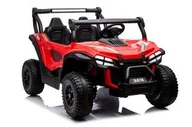 Pojazdy elektryczne dla dzieci - Auto Na Akumulator S618 Czerwone 4x4 - miniaturka - grafika 1