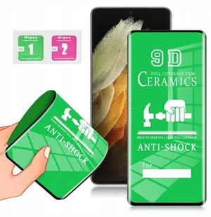 FOLIA CERAMICZNA SZKŁO HYBRYDOWE NA EKRAN 9D do SAMSUNG GALAXY S24+ PLUS - Szkła hartowane na telefon FOLIA CERAMICZNA SZKŁO HYBRYDOWE NA EKRAN 9D do SAMSUNG GALAXY S24+ PLUS - Szkła hartowane na telefon - miniaturka - grafika 1