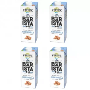 Vitariz Napój migdałowy Barista Zestaw 4 x 1 L Bio - Soki i napoje niegazowane - miniaturka - grafika 1