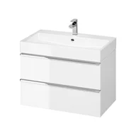 Szafki łazienkowe - Cersanit Virgo szafka biały S522024 - miniaturka - grafika 1