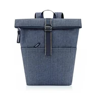 Plecaki - reisenthel Plecak Herringbone, Unisex Dorosły, Blue, Jeden rozmiar, Niebieski - miniaturka - grafika 1