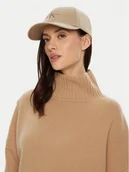 Czapki damskie - Calvin Klein Czapka z daszkiem Mono Logo Embro K60K612317 Beżowy - miniaturka - grafika 1