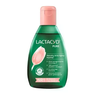 LACTACYD Pure żel do higieny intymnej, 200ml - Żele do higieny intymnej - miniaturka - grafika 1