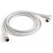 Kable - Meliconi Kabel Coax Coax 2 m + Adapter M/M - miniaturka - grafika 1