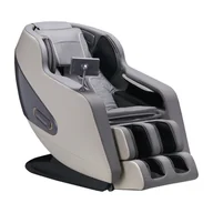 Fotele - Sakura fotel masujący Comfort Plus 806 szary - miniaturka - grafika 1