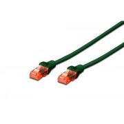 Patchcordy - Digitus Patch cord U/UTP kat.6 PVC 2m zielony DK-1612-020/G - miniaturka - grafika 1