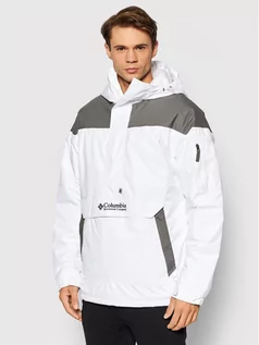 Kurtki męskie - Columbia Kurtka anorak Challenger 1698431 Biały Regular Fit - grafika 1