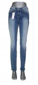 Spodnie damskie - Damskie jeansy Mustang Jasmin 586-5833-62 Slim średni stan orygin. -W26/L32 - miniaturka - grafika 1