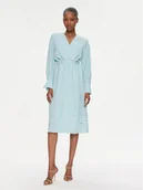 Sukienki - Rinascimento Sukienka codzienna CFC0117654003 Błękitny Regular Fit - miniaturka - grafika 1