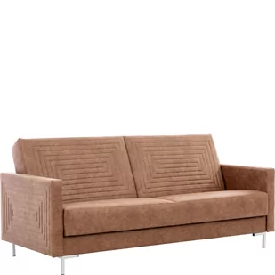 Wersalka Solvo C GIB Meble Tkanina Manila Camel, Czarny - Sofy i kanapy - miniaturka - grafika 1