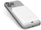 Powerbanki - Powerbank SBS 5000 mAh Wireless Magnetic Biały TEBB5000MAG1CW - miniaturka - grafika 1