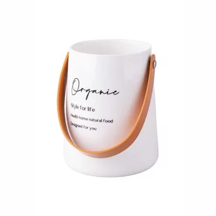 Altom Design Pojemnik Na Przybory Kuchenne Porcelanowy Organic Vessel Wh - Pojemniki kuchenne - miniaturka - grafika 1