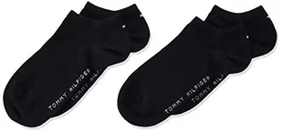 Tommy Hilfiger Unisex dziecięce skarpety do trenowania trampek, czarny, 35-38 - Skarpetki damskie - miniaturka - grafika 1