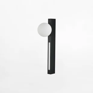 Kinkiet ścienny LED do sypialni, czarna W231102-1 z serii LUND - Lampy ścienne - miniaturka - grafika 1