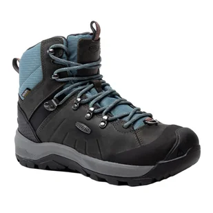 Buty trekkingowe damskie KEEN Revel IV Mid Polar czarne 1023629 - Buty trekkingowe damskie - miniaturka - grafika 1
