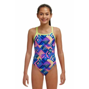 Funkita kostium kąpielowy Be Squere junior - Stroje kąpielowe dla dziewczynek - miniaturka - grafika 1