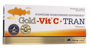 Olimp LABORATORIES Gold-Vit C + Tran 30 kapsułek - Witaminy i minerały - miniaturka - grafika 1