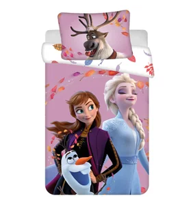 Pościel do łóżeczka Frozen Kraina Lodu 100x135 Jerry Fabrics - Pościel dla dzieci - miniaturka - grafika 1