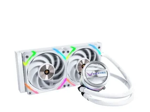 Valkyrie Dragonfang 240 ARGB White 2x120mm - Chłodzenie procesora - miniaturka - grafika 1