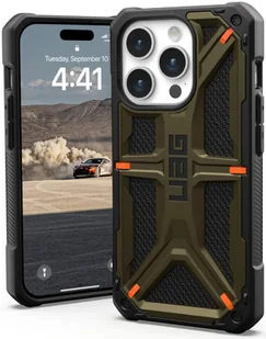 UAG Monarch do iPhone 15 Pro kevlar elemental green - Etui i futerały do telefonów - miniaturka - grafika 2
