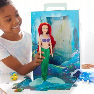 Disney Lalka Syrenka Ariel Ubranka Florek - Lalki dla dziewczynek - miniaturka - grafika 1