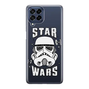 ERT GROUP etui na telefon Samsung M33 5G, case oryginalny i oficjalnie licencjonowany przez Star Wars, wzór Stormtrooper 013, optymalnie dopasowane, plecki z TPU częściowo przeźroczyste - Etui i futerały do telefonów - miniaturka - grafika 1