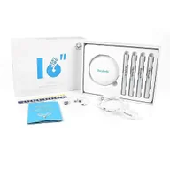 Torby podróżne - Profesjonalny zestaw do wybielania zębów dla niego: Advanced Blue Led Light, skoncentrowany żel nadtlenkowy, adapter do smartfona, torba podróżna - miniaturka - grafika 1