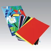 Scrapbooking - Papier kolorowy, błyszczący, A4, 10 arkuszy - miniaturka - grafika 1