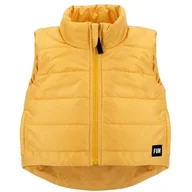 Kurtki i płaszcze dla chłopców - Pinokio Vest with Band, Pockets and Long Back Kamizelka Dzieci Niemowlęta, YELLOW FUN TIME, 104 - miniaturka - grafika 1