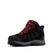 Buty trekkingowe męskie - Columbia Redmond III Mid wodoodporne buty trekkingowe męskie, Czarny czerwony górski, 48 EU - miniaturka - grafika 1