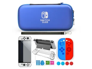 Zestaw obudów Nintendo Switch — niebieski - Akcesoria do Nintendo - miniaturka - grafika 1