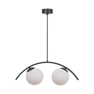 Wave lampa wisząca 2xE14 czarna/biała 5013 - Lampy sufitowe - miniaturka - grafika 1