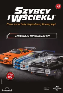 Szybcy i Wściekli Zbierz Samochody z Legendarnej Kinowej Sagi - Czasopisma - miniaturka - grafika 1