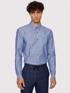 Koszule męskie - Boss Koszula Rod_53E 50447478 Niebieski Slim Fit - miniaturka - grafika 1