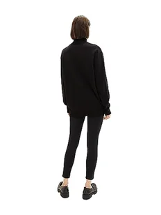TOM TAILOR Spodnie damskie, 14482 – Deep Black, 36W / 28L - Spodnie damskie - miniaturka - grafika 1