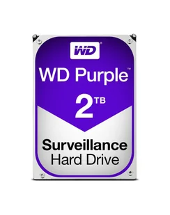 WESTERN DIGITAL Dysk WD Purple™ WD20PURZ 2TB 3.5'' SATA III 64MB - Dyski HDD - miniaturka - grafika 1