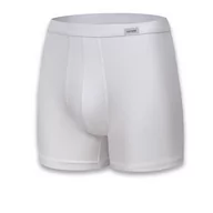 Majtki męskie - Bokserki męskie CORNETTE AU 220 obcisłe, białe, S - miniaturka - grafika 1