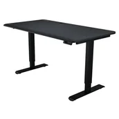 Biurka gamingowe - Cougar Royal 150 Elite 150cm Regulacja wysokości Czarny - miniaturka - grafika 1