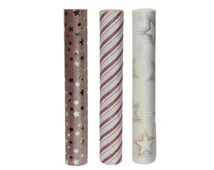 Organza materiał dekoracyjny świąteczny 200cm - Ozdoby bożonarodzeniowe - miniaturka - grafika 1